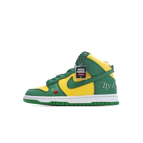 나이키 남/녀 그린 하이탑 스니커즈 - Nike SB Dunk High Unisex Sne… - 1