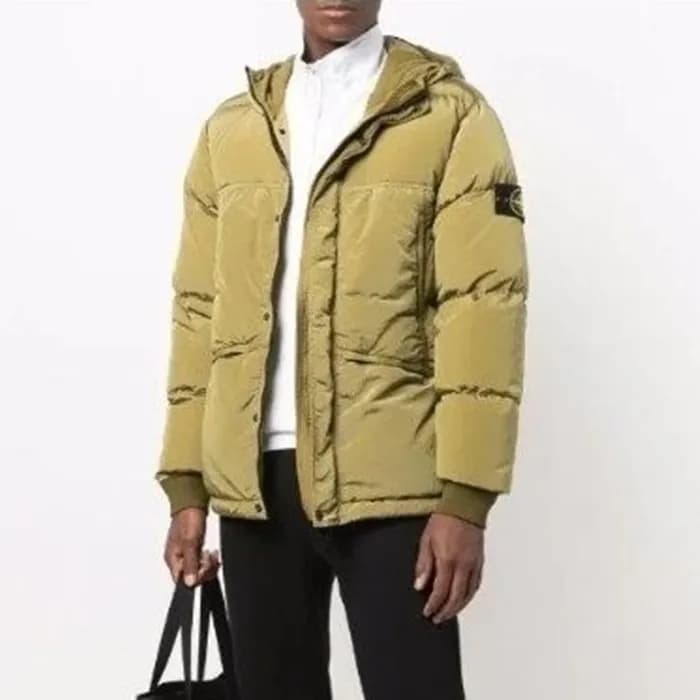 스톤아일랜드 남성 메탈 패치 패딩 자켓 - Stone Island Mens Padding … - 1