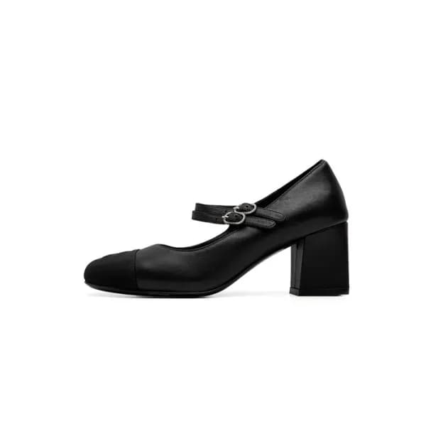 샤넬 여성 메리제인 구두 - Chanel Womens Black Shoes - chs939… - 1