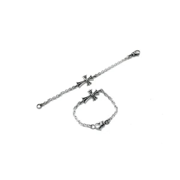 크롬하츠 남/녀 실버 팔찌 - Chrome Hearts Unisex Silver Bangl… - 1