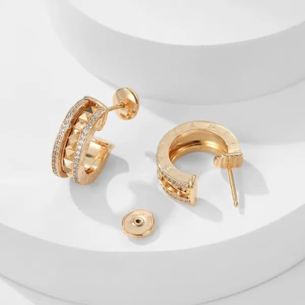 까르띠에 여성 골드 이어링 - Cartier Womens Gold Earring - acc… - 1
