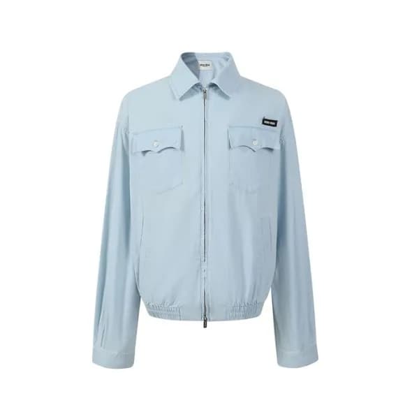 미우미우 남성 베이직 재킷 - Miumiu Mens Basic Jacket - mic517… - 1