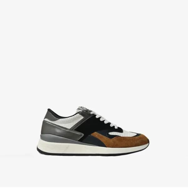 에르메네질도 제냐 남성 트리플 스티치 스니커즈 - Ermenegildo Zegna Mens… - 1