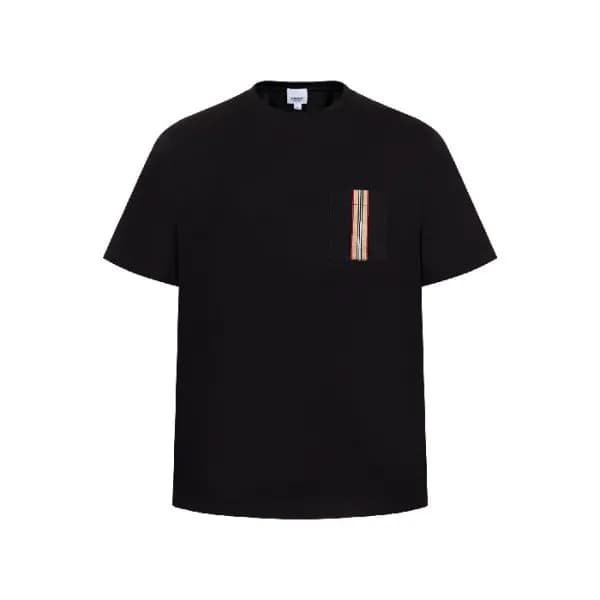 버버리 남성 라운드 반팔 티셔츠 - Burberry Mens Round Tshirt - b… - 1