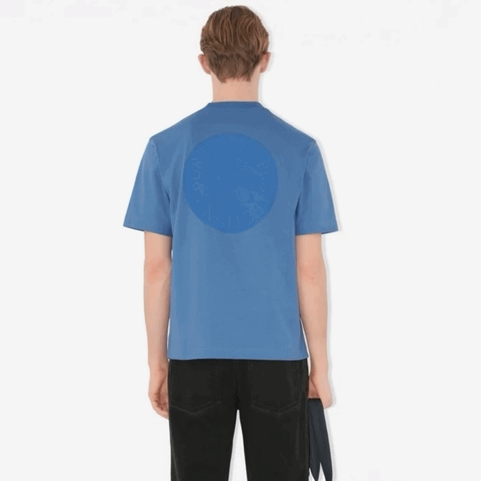 버버리 남성 라운드 반팔 티셔츠 - Burberry Mens Round Tshirt - b… - 1