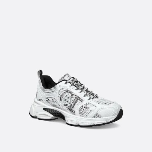 디올 남/녀 크로노 스니커즈 - Dior Unisex Chrono Sneakers - di… - 1