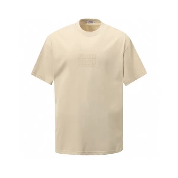 미우미우 남성 라운드 반팔 티셔츠 - Miumiu Mens Round Tshirt - mi… - 1