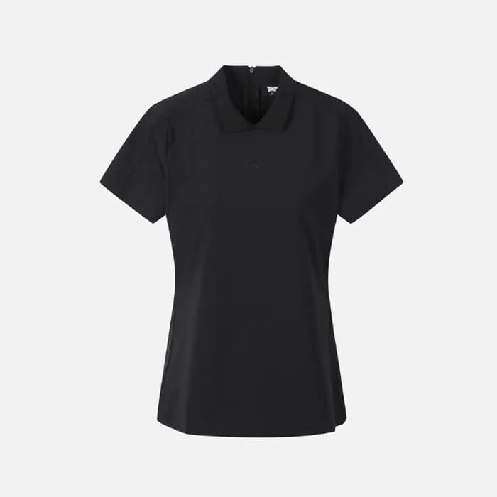 PXG 여성 썸머 컬러 블럭 퍼포레이티드 카라 티셔츠 - gol1743x - 1