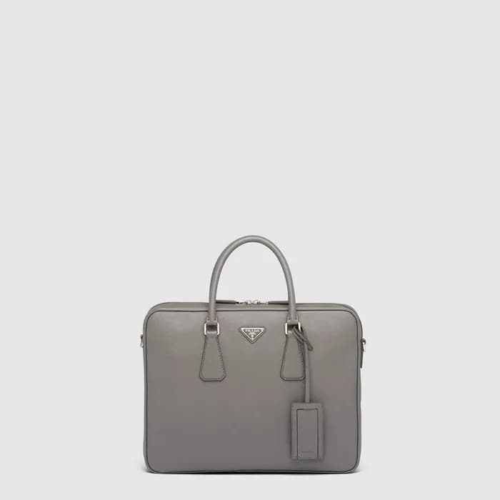 프라다 남성 가죽 브리프케이스 2VE339 - Prada Mens Leather Brief… - 1