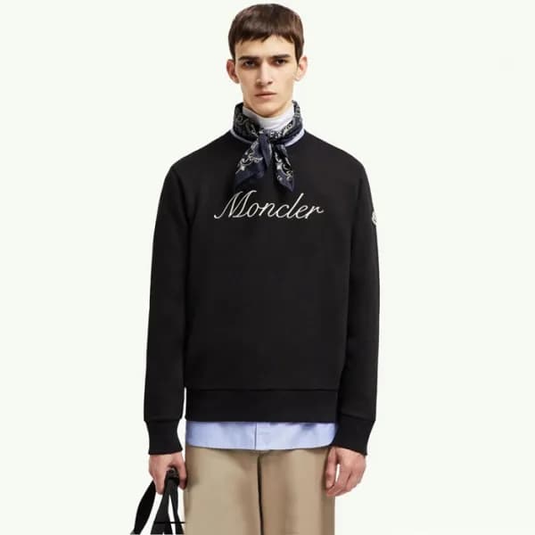 몽클레어 남성 크루넥 맨투맨 - Moncler Mens Round Tshirt - moc7… - 1