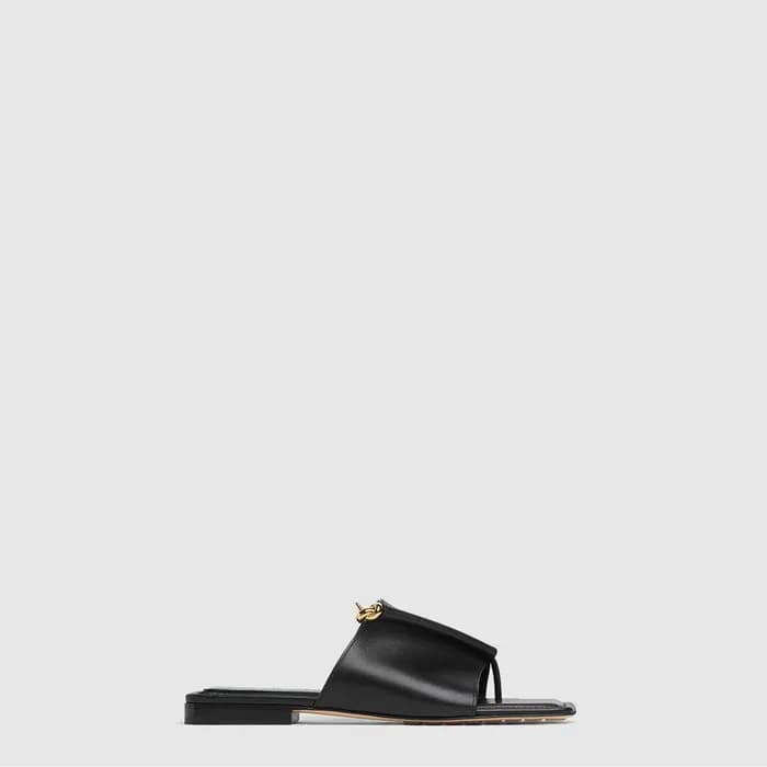 보테가 베네타 여성 솔스티스 T 스트랩 샌들 - Bottega veneta Womens S… - 1