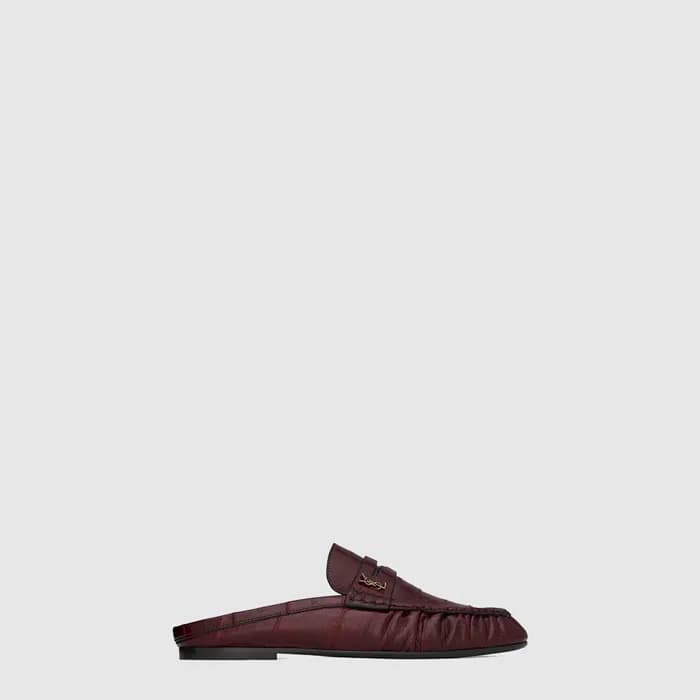 입생로랑 여성 르 로퍼 뮬 - Saint Laurent Womens Le Loafer Mu… - 1