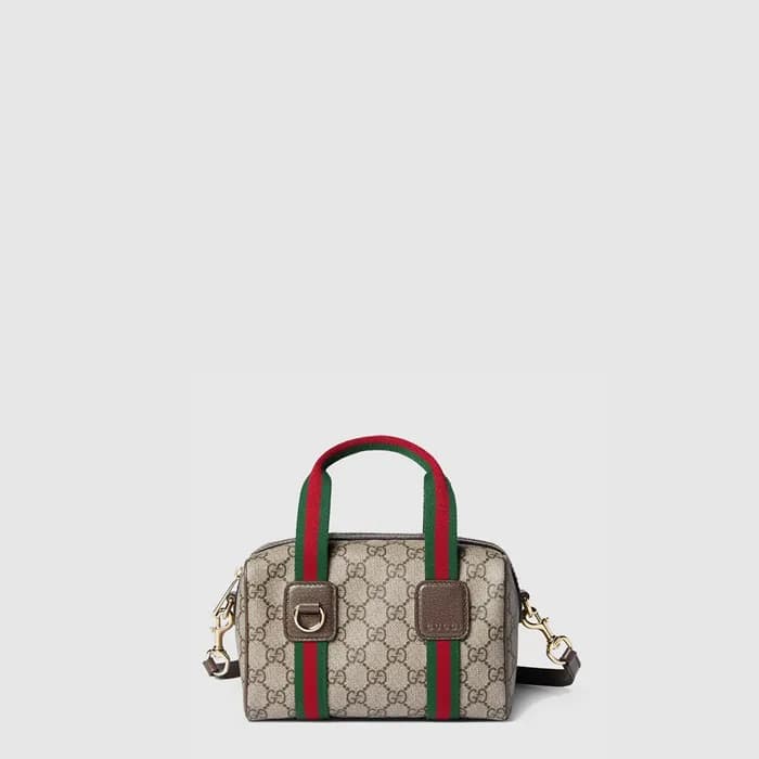구찌 여성 미니 GG 더플백 - Gucci Womens Mini GG Duffel Bag … - 1
