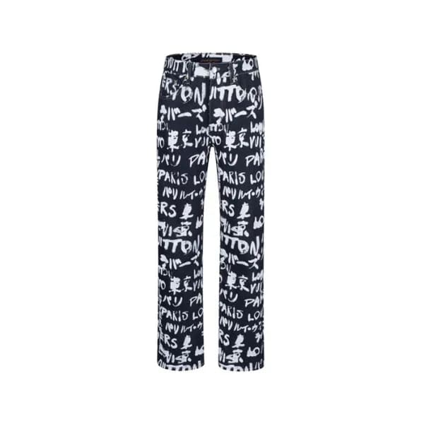 루이비통 남성 트렌디 청바지 - Louis vuitton Mens Trendy Jeans … - 1