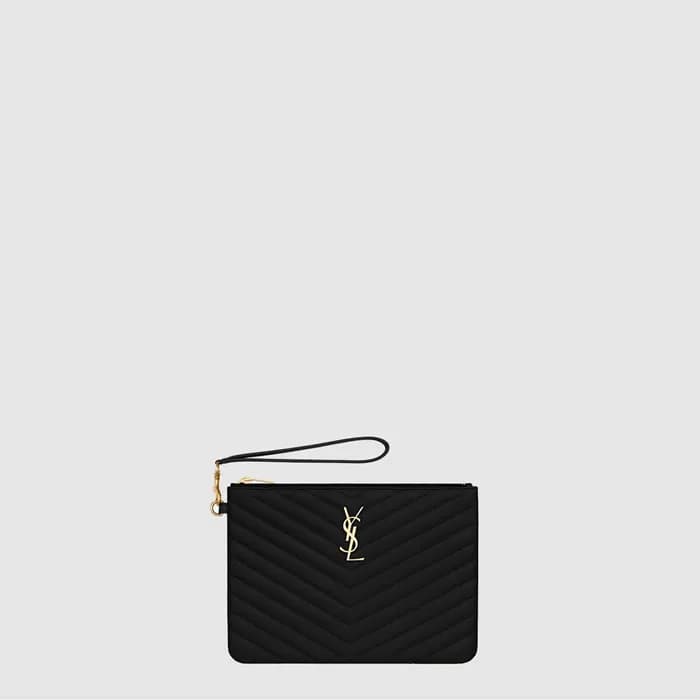 입생로랑 여성 마틀라세 모노그램 파우치 - Saint Laurent Womens Matel… - 1