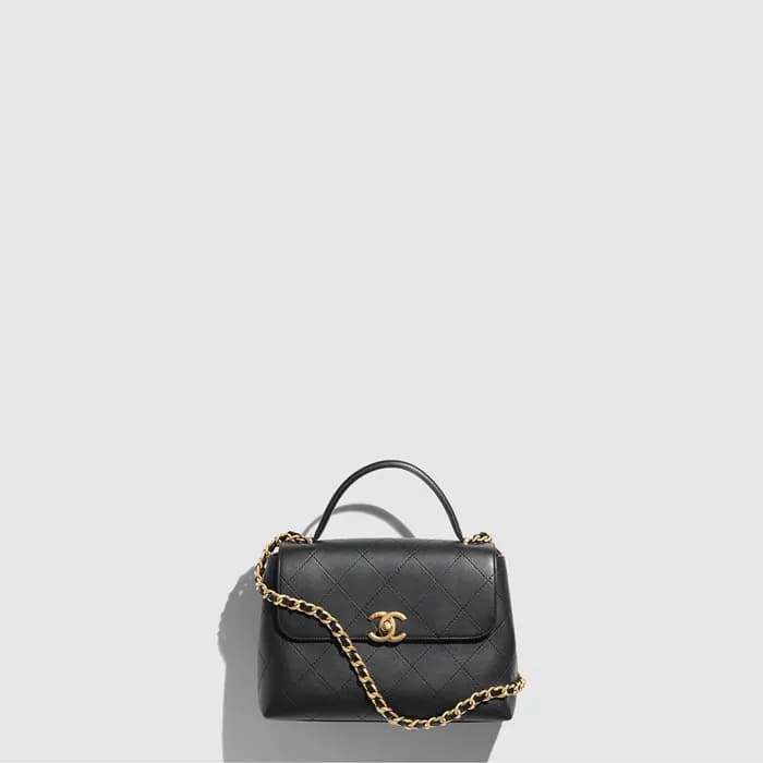 샤넬 여성 탑핸들 플랩 백 - Chanel Womens Top Handle Flap Bag… - 1