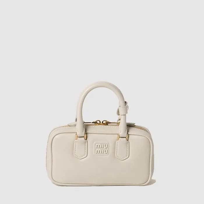 미우미우 여성 아르카디 가죽 미니 백 - Miumiu Womens Arcadi Leathe… - 1