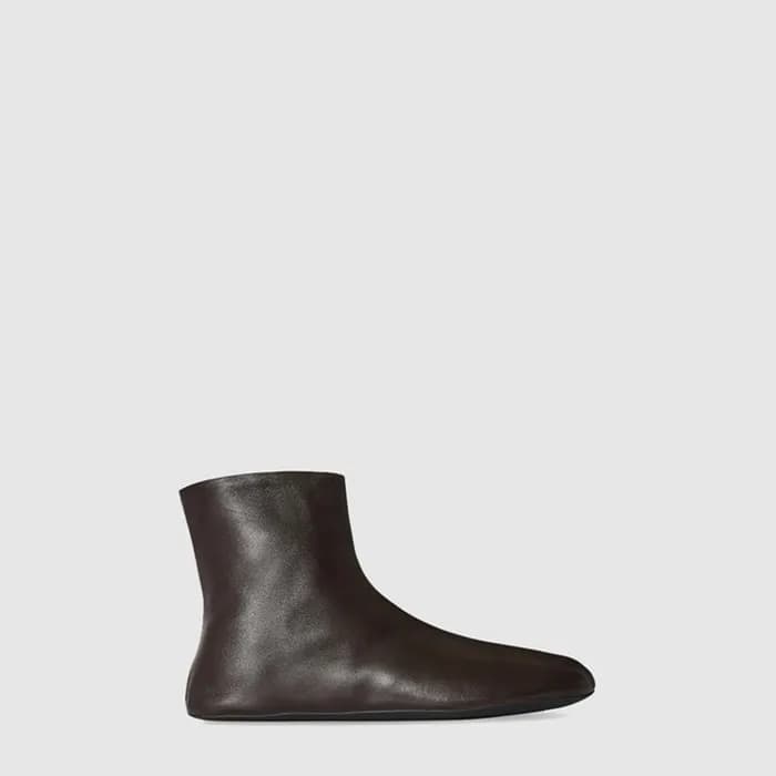 더 로우 여성 Stella 가죽 시어링 부츠 - The Row Womens Stella L… - 1