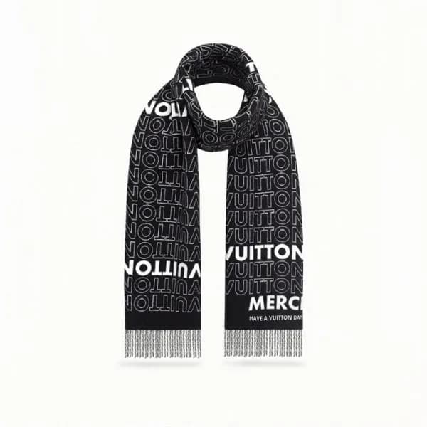 루이비통 남성 이니셜 머플러 - Louis vuitton Mens Initial Muffl… - 1