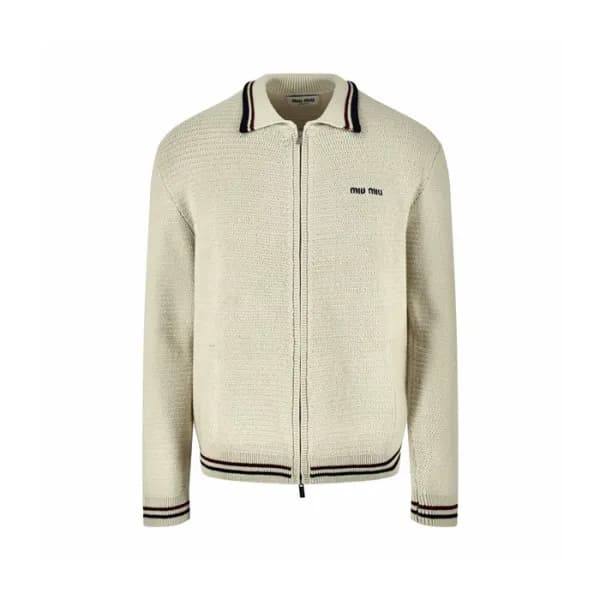 미우미우 남성 니트 자켓 - Miumiu Mens Knit Jacket - mic13043… - 1