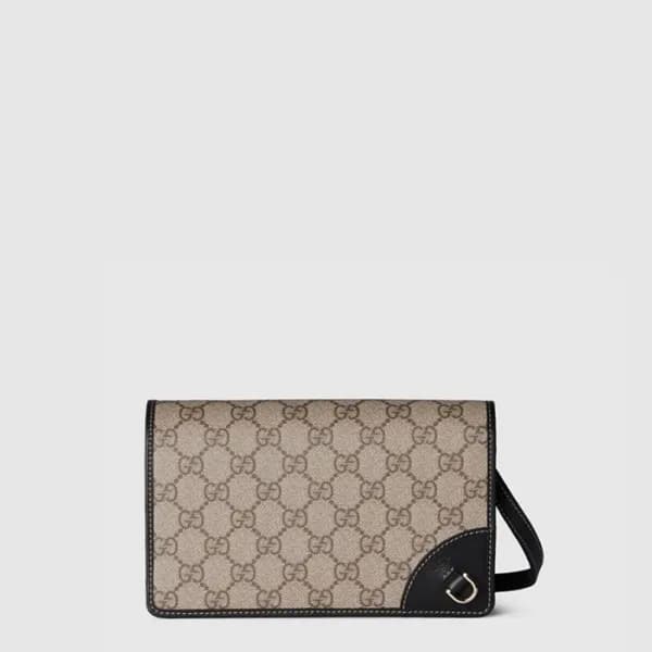 구찌 여성 GG 엠블럼 수퍼 미니 숄더백 - Gucci Womens GG Emblem Su… - 1