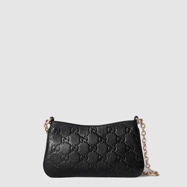 구찌 여성 GG 엠블럼 수퍼 미니백 - Gucci Womens GG Emblem Super… - 1