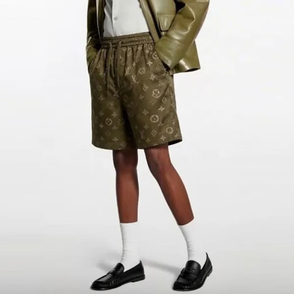 루이비통 남성 클래식 쇼츠 - Louis vuitton Mens Classic Shorts… - 1