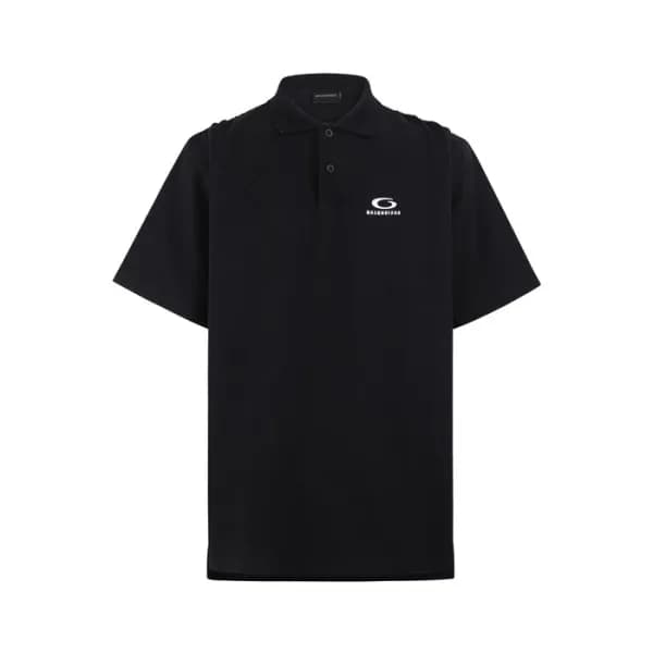 발렌시아가 남성 폴로 반팔 티셔츠 - Balenciaga Mens Polo Tshirt -… - 1