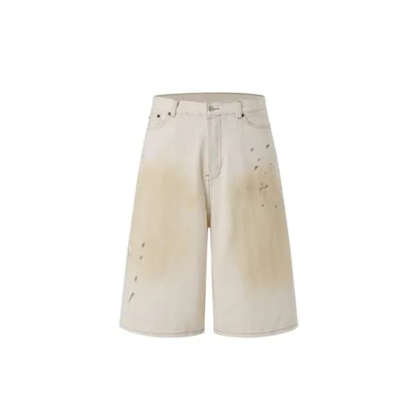 아크네 남성 루즈핏 쇼츠 - Acne Studios Mens Loose-fit Denim … - 1