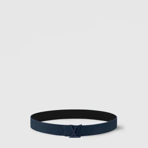 루이비통 남성 토뤼옹 벨트 - Louis vuitton Mens Taurillon Belt… - 1