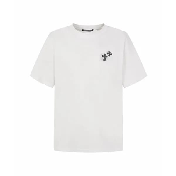 크롬하츠 남성 라운드 반팔티 - Chrom Hearts Mens Round Tshirt -… - 1