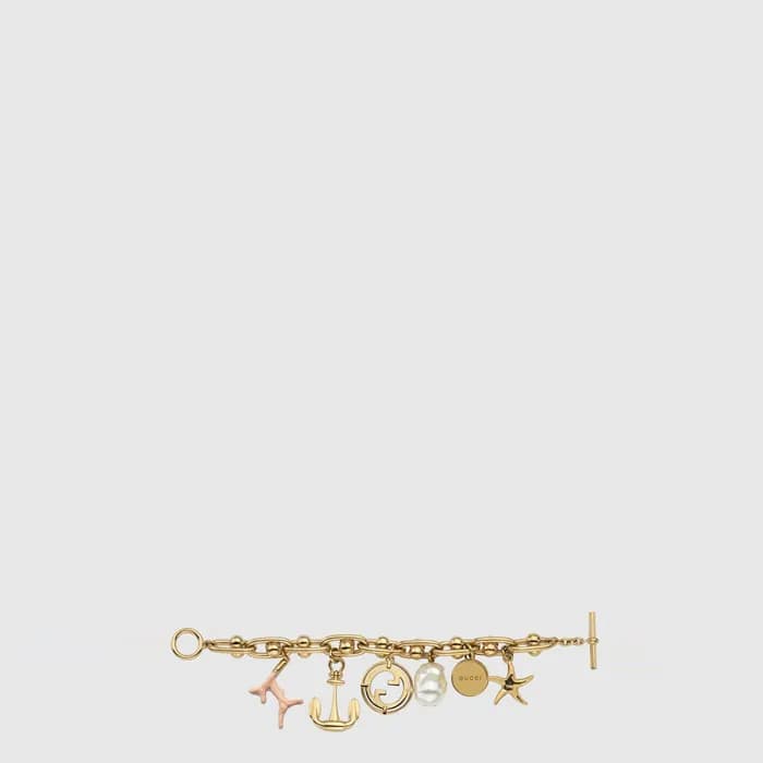 구찌 여성 참 브레이슬릿 - Gucci Womens Charms Bracelet - acc10688x - 1
