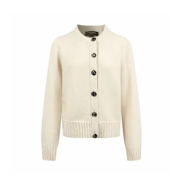 샤넬 여성 라운드 가디건 - Chanel Womens Round Cardigan - chc18030x - 1