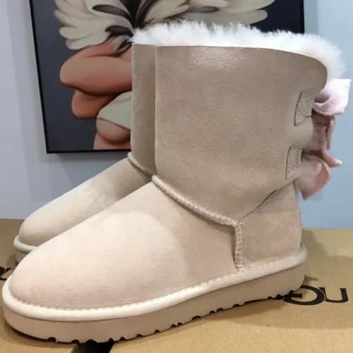 UGG 2018 LADIES RIBBON ANKLE BOOTS - UGG 리본 어그부츠 U… - 1