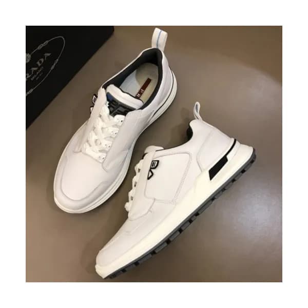 Prada 2018 Mens Leather Sneakers/Running Shoes - 프… - 1