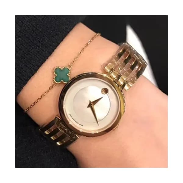 MOVADO LADIES SWISS QUARTZ MOVEMENT - 모바도 레이디스 스위스…