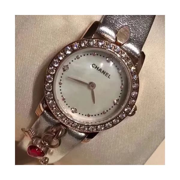 CHANEL LADIES QUARTZ - 샤넬 레이디스 쿼츠, 실버 - 1