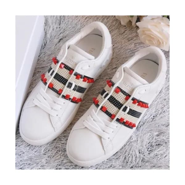 VALENTINO 2018 LEATHER SKEAKERS - 발렌티노 남여 레더 스니커즈 … - 1