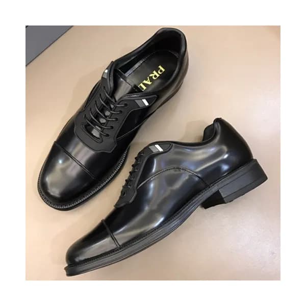 PRADA 2018 MENS LEATHER OXFORD - 프라다 남성 레더 옥스퍼드 P… - 1