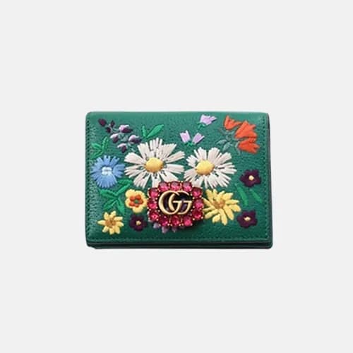 Gucci 2018 GG Flower Wallet 499311 - 구찌 18S GG 플라워… - 1