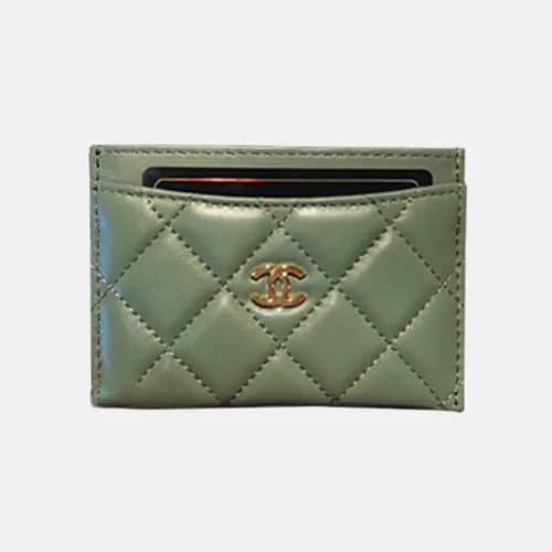 [1:1] Chanel 2018 Ladies Sheep Skin Card Purse - 샤… - 1