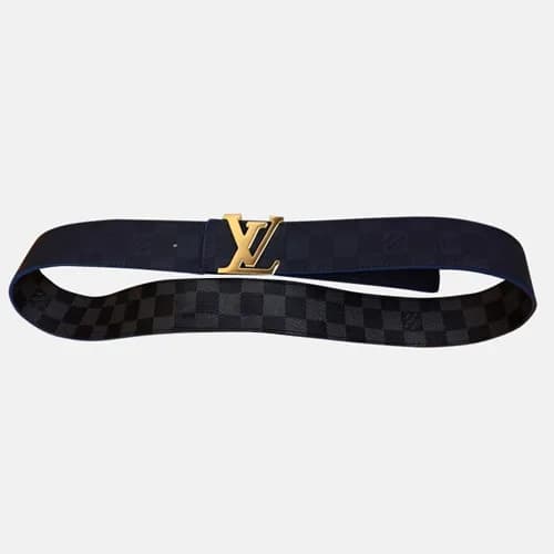 Louis vuitton 2019 Mens Damier Leather Belt M0077 … - 1