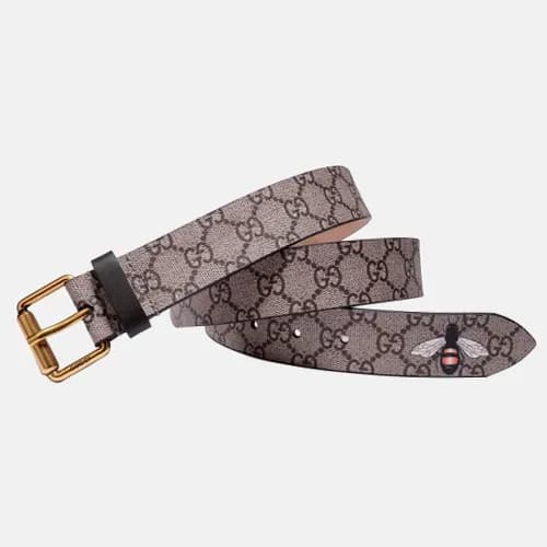 Gucci 2019 Mens Signature Honeybee Leather Belt - … - 1