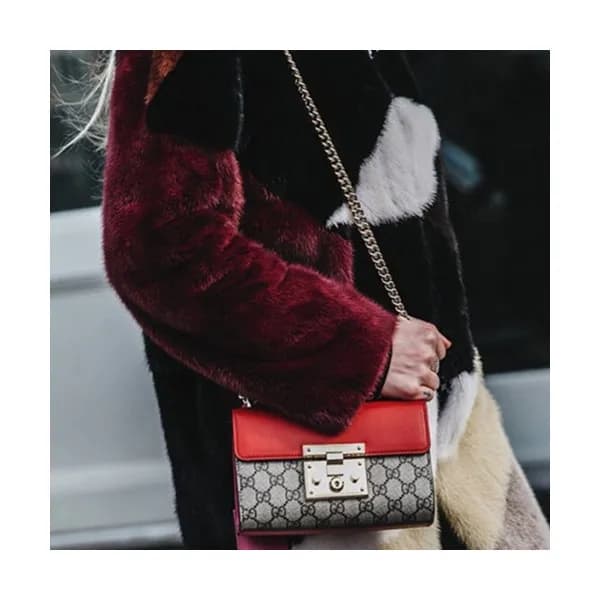 Gucci Pad Lock Mini Supreme Women Shoulder Bag,20C… - 1