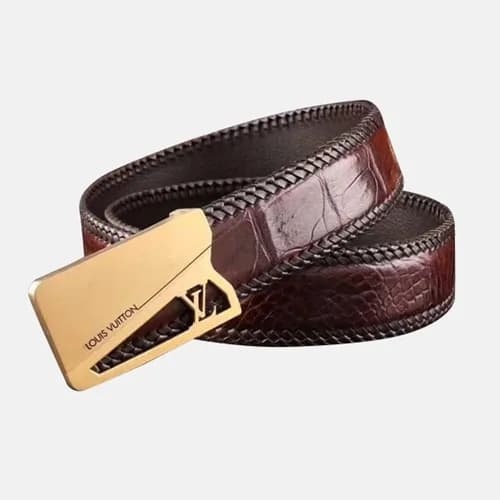 Louis vuitton 2019 Mens Box Initial Logo Leather B… - 1