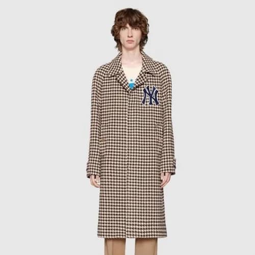 Gucci 2019 Mens New York Yankees Patches Hound-too… - 1