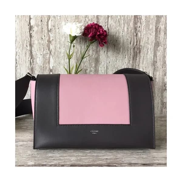 Celine Leather Frame Shoulder Bag,25CM - 셀린느 레더 프레… - 1