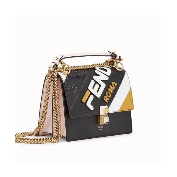 Fendi 2019 Mania Mini Tote Shoulder Cross Bag ,19C… - 1