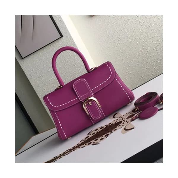 Delvaux 2019 Leather Tote Shoulder Bag,28s CM - 델보… - 1