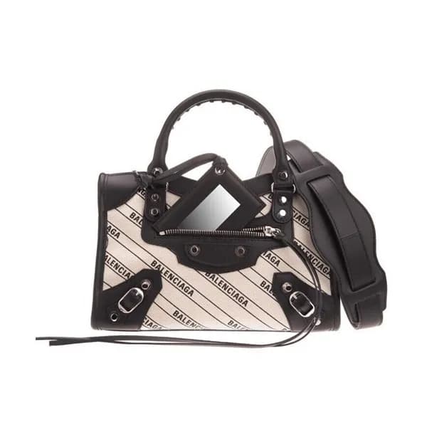 Balenciaga 2019 City Canvas&Leather Tote Shoulder … - 1